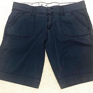 Hollister Navy blue Bermuda shorts Sz5